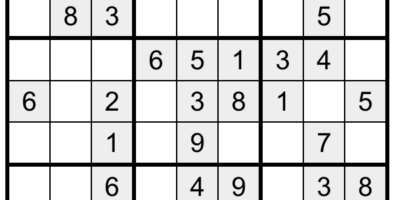Logika sudoku magántanár