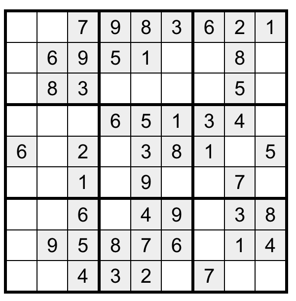 Logika sudoku magántanár