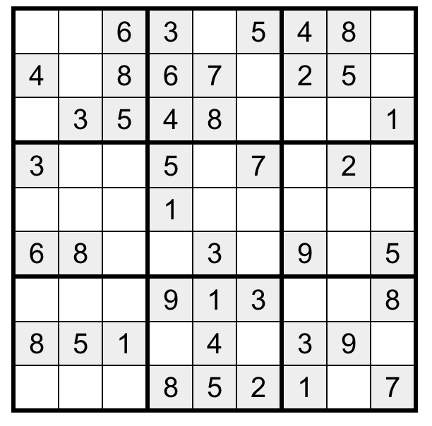 Logika sudoku magántanár