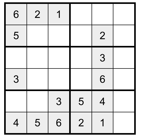 Sudoku logika matematika magántanár