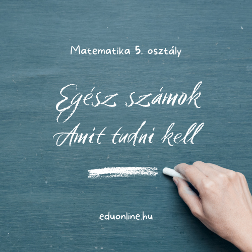 Matematika pótvizsga felkészítés